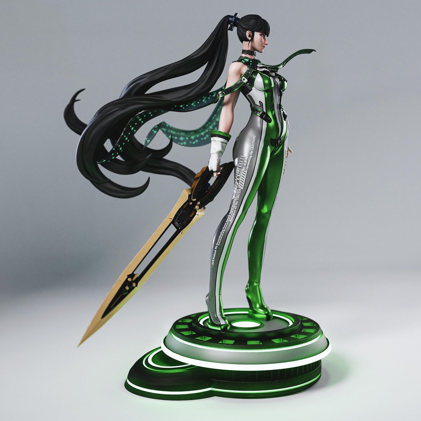 Eve - Stellar Blade | Maßstab 1:7 | Fanart Figur | 3D Druck | handbemalt