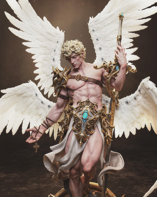 Cherubim - Angel Statue | Scale 1:7 | Fanart Figur | 3D Druck | handbemalt
