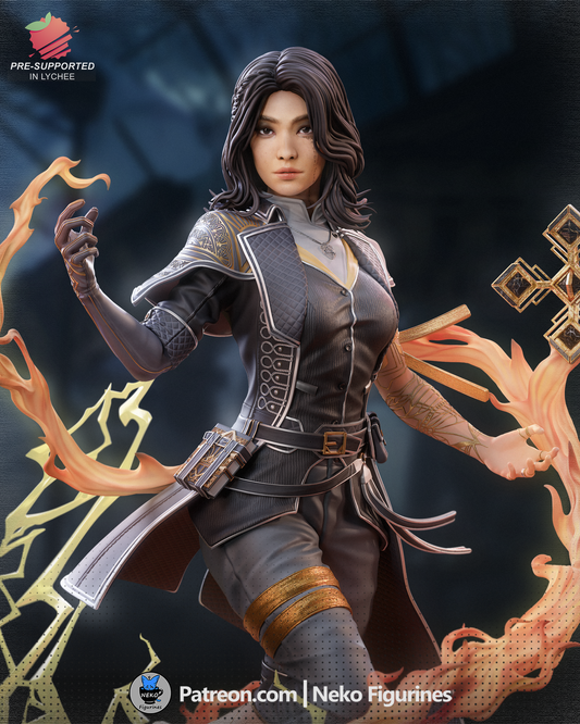 Lune - Claire Obscure: Expedition 33 | Scale 1:7 | Fanart Figur | 3D Druck | handbemalt