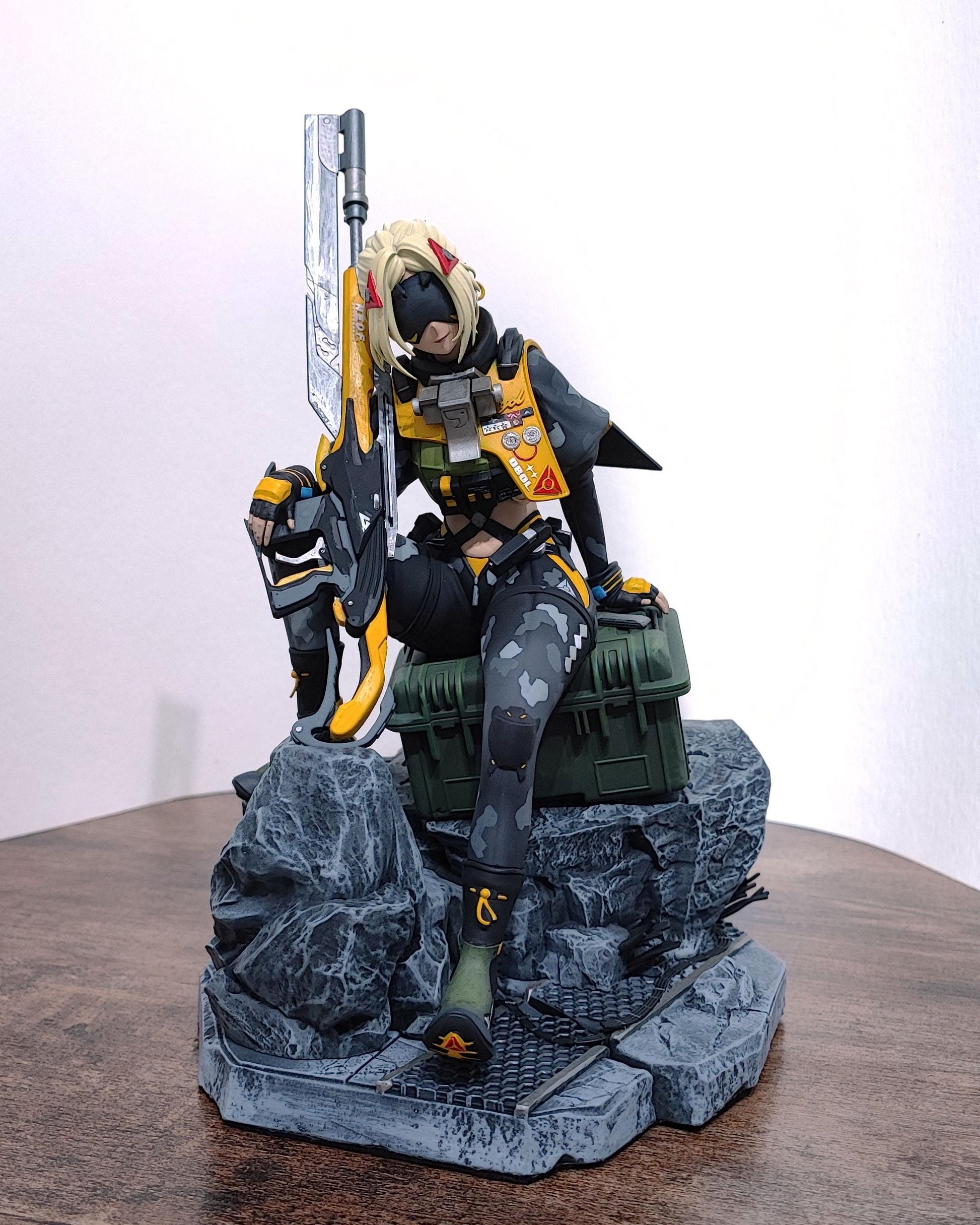 Trigger - Zenless Zone Zero ZZZ | Maßstab 1:7 | Fanart Figur | 3D Druck | handbemalt