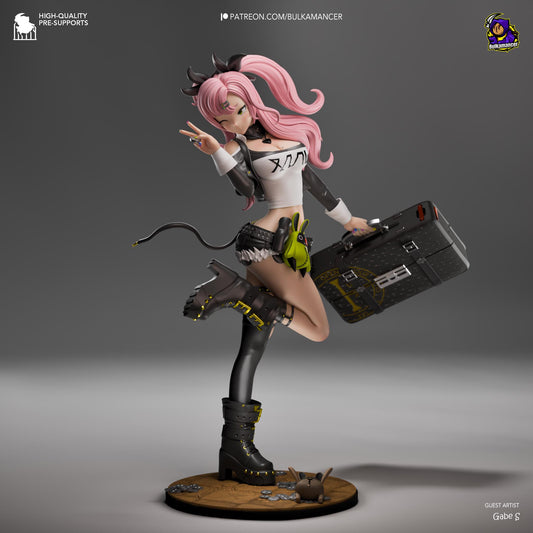 Nicole Demara - Zenless Zone Zero ZZZ | 22cm | Fanart Figur | 3D Druck | handbemalt