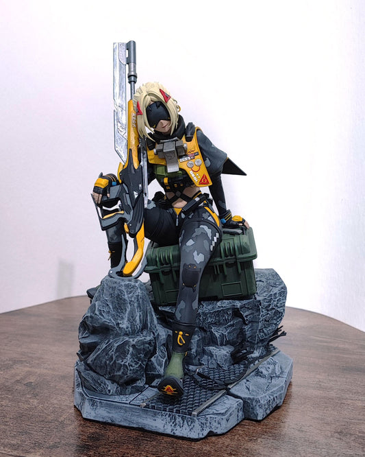 Trigger - Zenless Zone Zero ZZZ | Maßstab 1:7 | Fanart Figur | 3D Druck | handbemalt