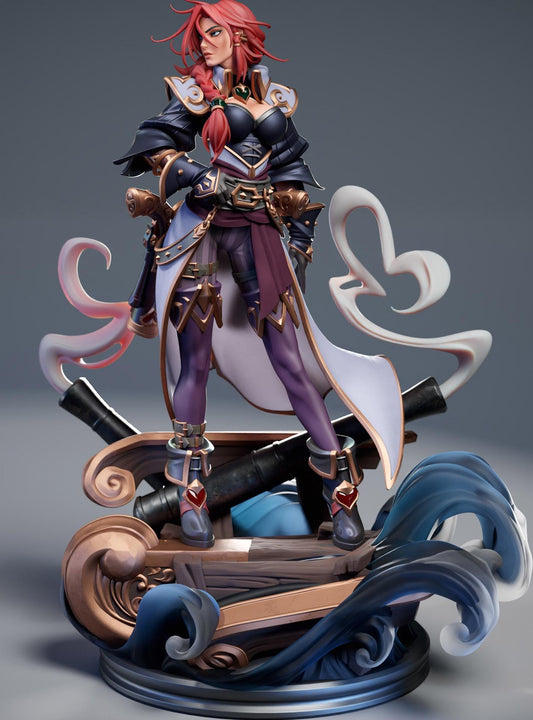 Miss Fortune - League of Legends | 32cm | Fanart Figur | 3D Druck | handbemalt